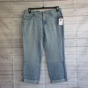 NWT - CHAPS  "Boyfriend Fit"  jeans  -  sz  10  -  MSRP  $69.00